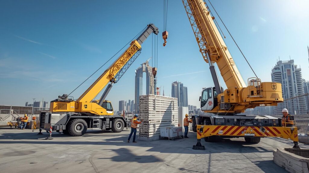 crane rental company in Dubai