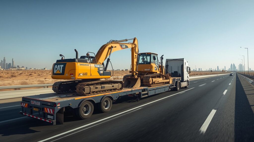Heavy Equipment Shipping UAE
