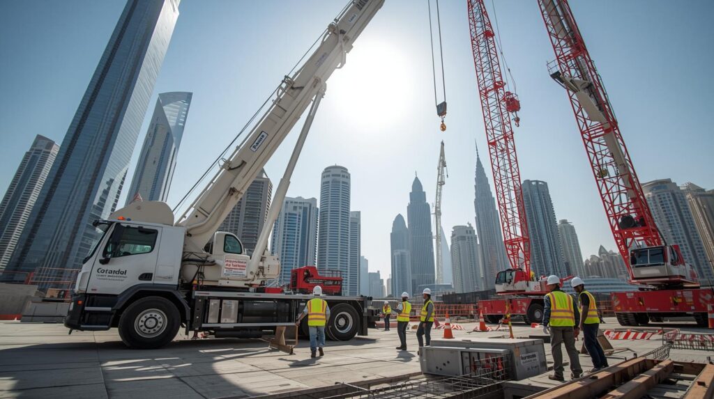 crane rental company in Dubai